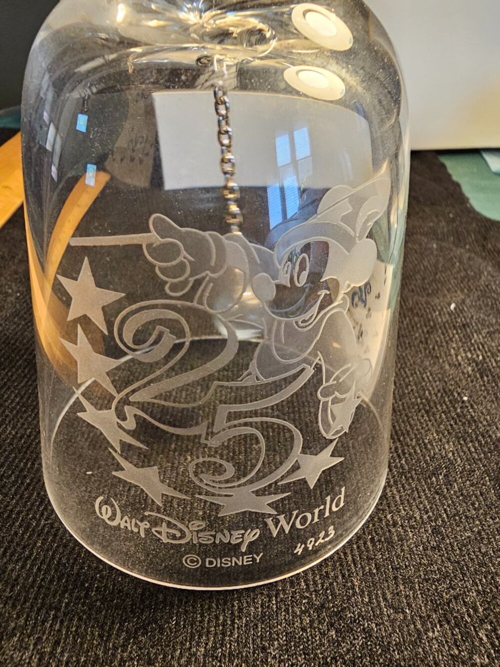 Walt Disney 25 Year Anniversary Bell